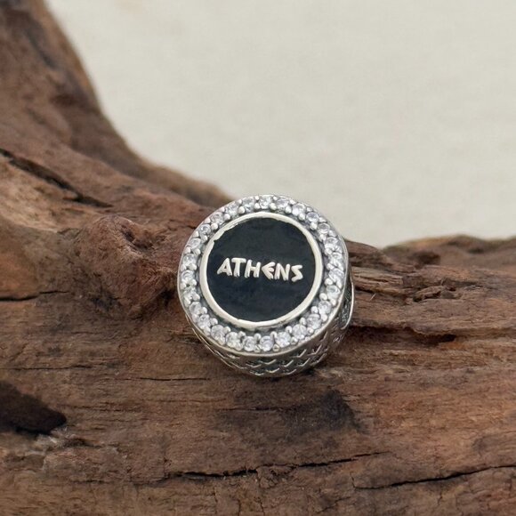 Pandora Greece Greek Charm of Goddess Athens Limited Country Exclusive - Picture 2 of 3